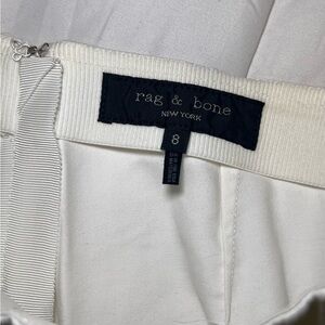 Rag & Bone Ivory Capri Trousers